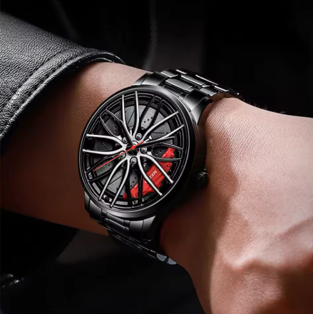 BrakeDial / Orologio a forma di cerchione