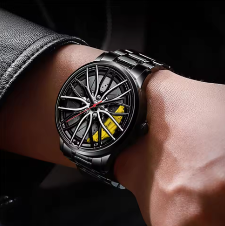 BrakeDial / Orologio a forma di cerchione