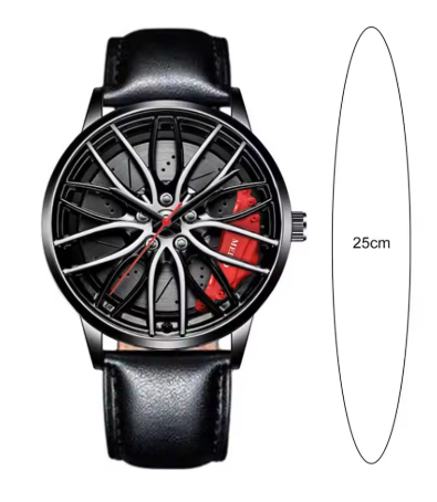 BrakeDial / Orologio a forma di  cerchione